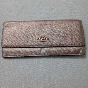 COACH LONG SNAP WALLET
